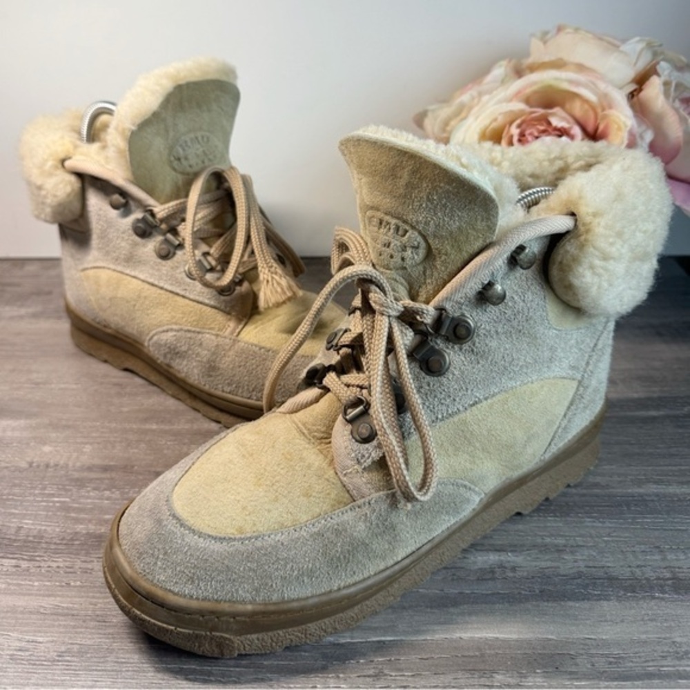 EMU Ridge Sofi Low Sheepskin Boots Womens 8/Mens 7